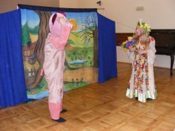 Majowe spotkania teatralne w Domu Pomocy Społecznej w Podzamku